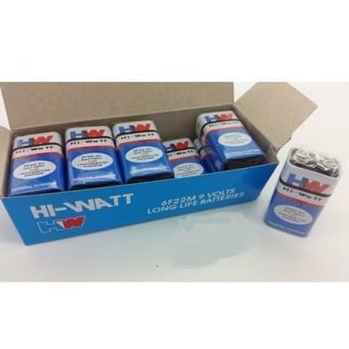 9 Volts Rechargeable Battery - 10 Pieces