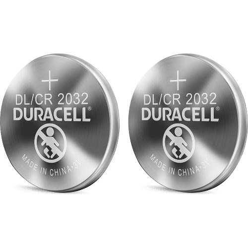 3v Lithium Dl/cr 2032 Coin Battery - Pack Of 2