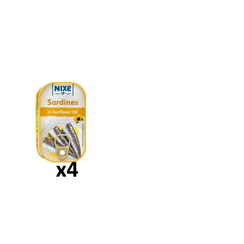 Nixe Sardine In Sunflower Oil X24