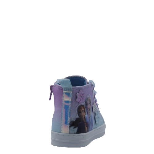 Disney Frozen 2 Anna & Elsa Snowflake Girls High Top Sneaker Shoe