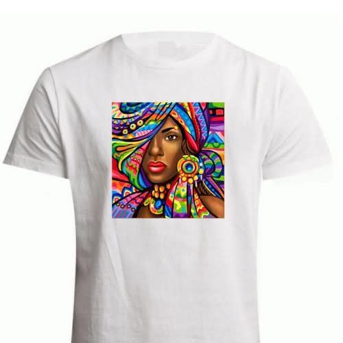 Chrysolite Designs African Beauty Premium Class T-Shirt - White