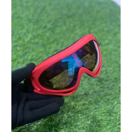 Half Face Silicon Red Mask