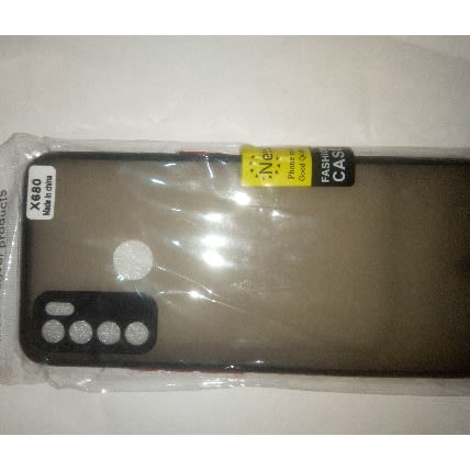 Tecno Pouvoir 4 Back Case + Screen Protector