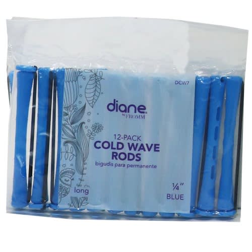 12-pack Cold Wave Rods - 1/4" - Blue