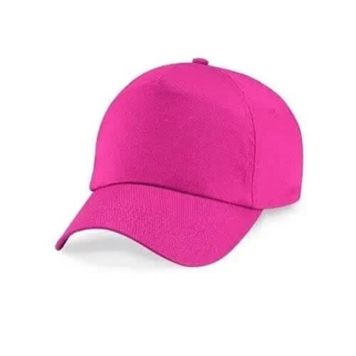 Plain  Face Cap - Pink