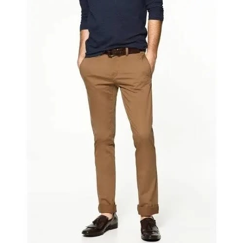 Men's Khaki Chino Trouser