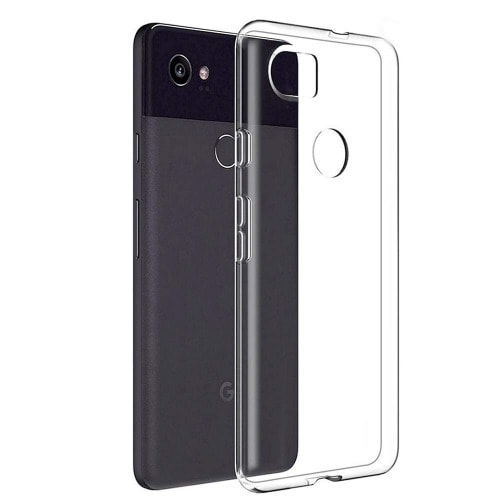 For Google Pixel 2 Xl Case - Transparent Shockproof Silicone.