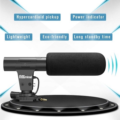Video Shotgun Interview Microphone For DSLR Camera/DV Camcorder