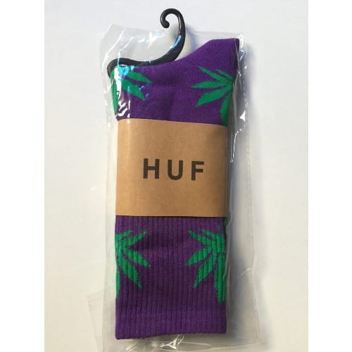 Men's Fashionable Floral Socks- Purple