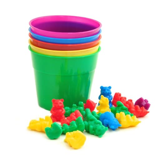 Counting Bears W/cups