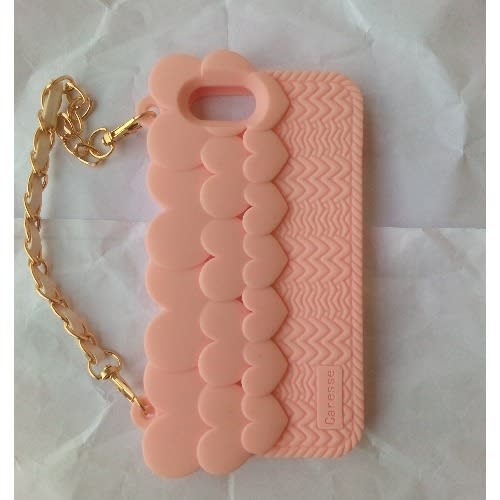 Silicone Phone Case For Iphone 8 - Pink Sand