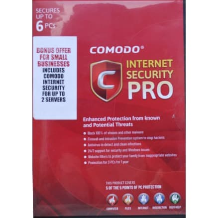 Internet Security For 6 Users + 2 Server