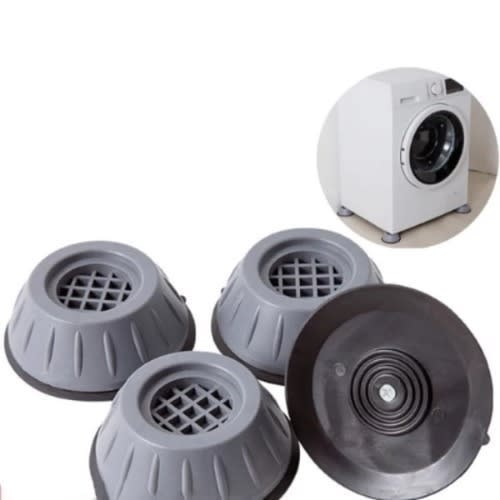 Anti-Vibration Stand Pad With Suction - 4 Pieces