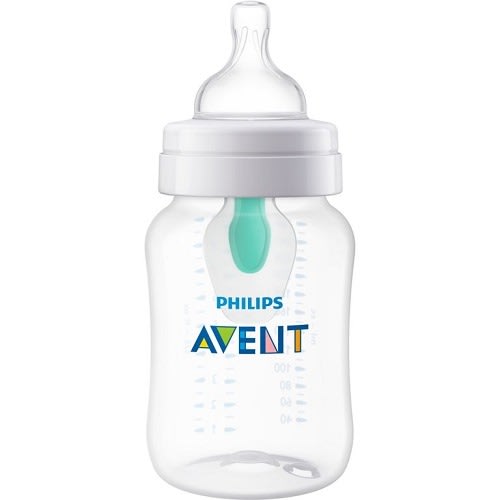 Anti-Colic Baby Feeding Bottle With Airfree Vent Gift Set - 9oz - 1 Pack