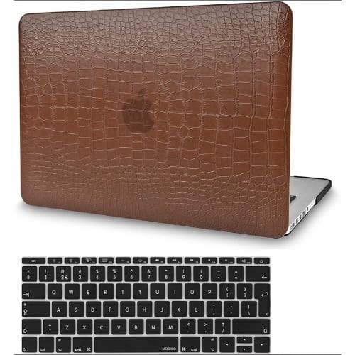 Leather Case For MacBook Pro 14inches - A 2442 - Brown