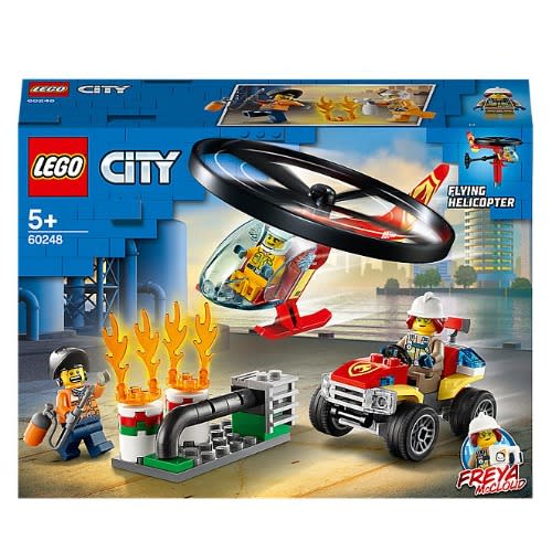 City Fire Helicopter Toy For Kids