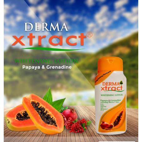 Derma Xtract Whitens Lotion With Papaya Extract & Grenadine-300ml