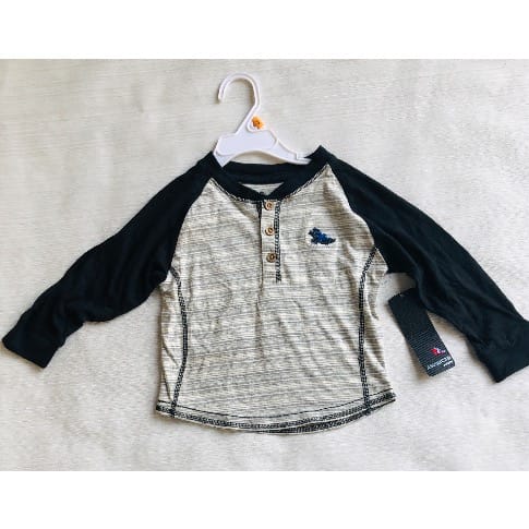 Boys T-Shirt -Black And Grey