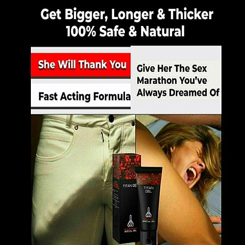 Titan Gel Natural Penis Enlargement Cream-50ml