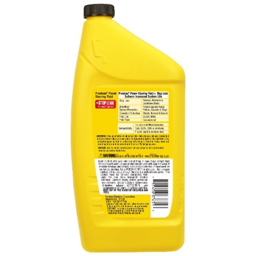 Power Steering Fluid Plus Stop Leak - 946ml