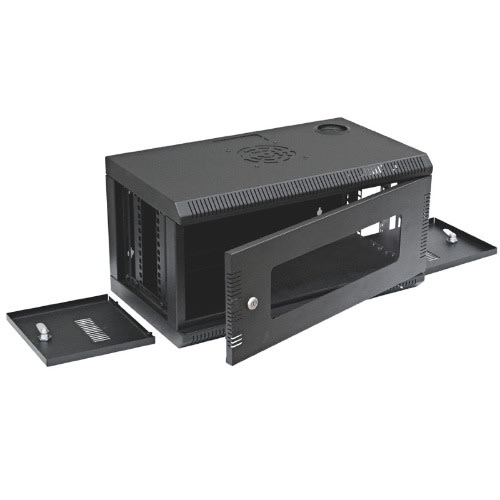 4U Wall Mount Network Server Rack - Black