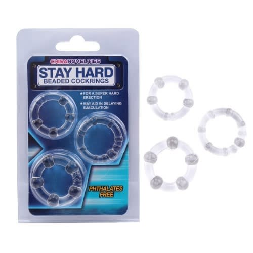 Erection Enhancing & Delay Ejaculation Penis Rings Set