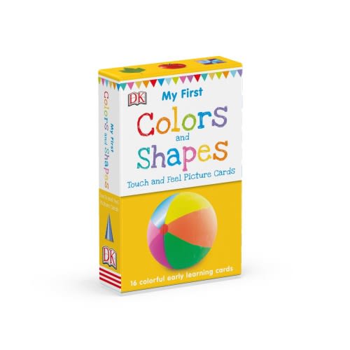 My First Colours & Shapes Picture Flashcards - Montessori
