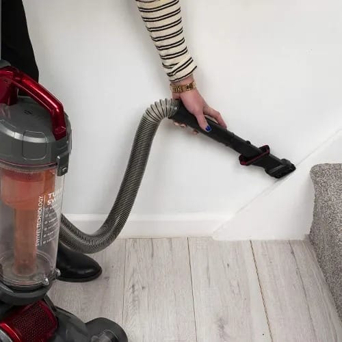 Turbo Swivel Upright Vacuum Cleaner With Ergonomic Multidirectional Head - 400w - 2.5l