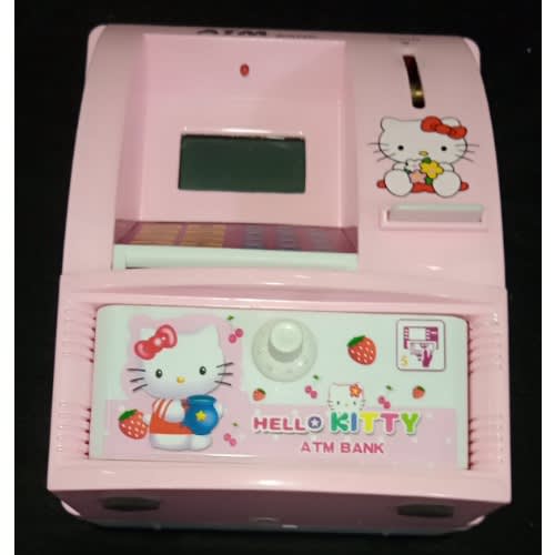 Kiddies Electronic  Atm Piggy Bank Safe Money Deposit Box Toy