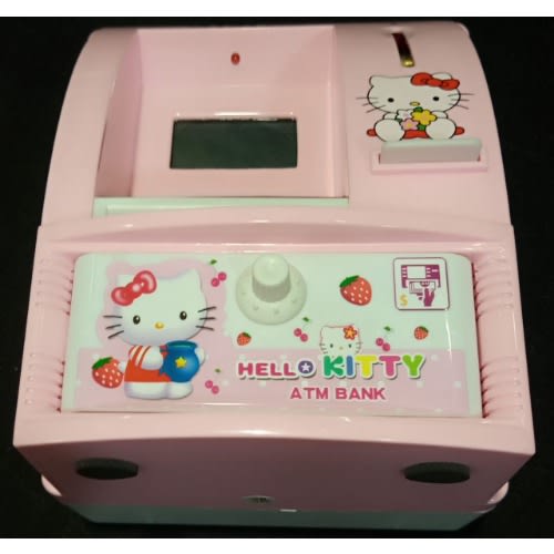 Kiddies Electronic  Atm Piggy Bank Safe Money Deposit Box Toy