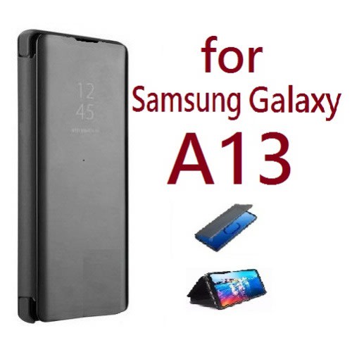 Standing Clear View Protective Flip Case For Samsung Galaxy A13