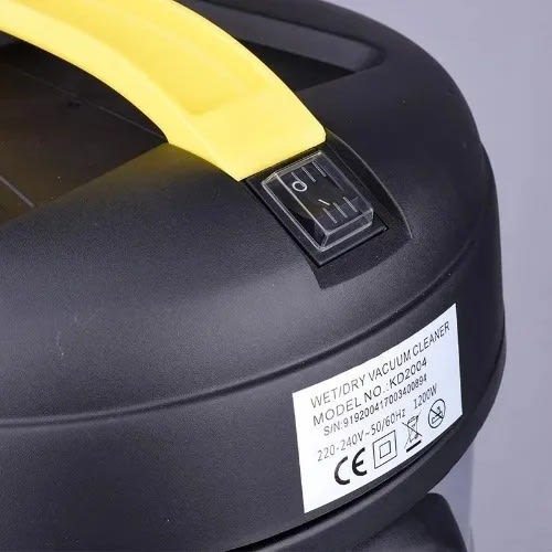 Professional Wet & Dry Vacuum Cleaner - 25l - 1200W