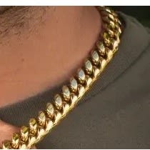 Thick Cuban Chain And Bracelet