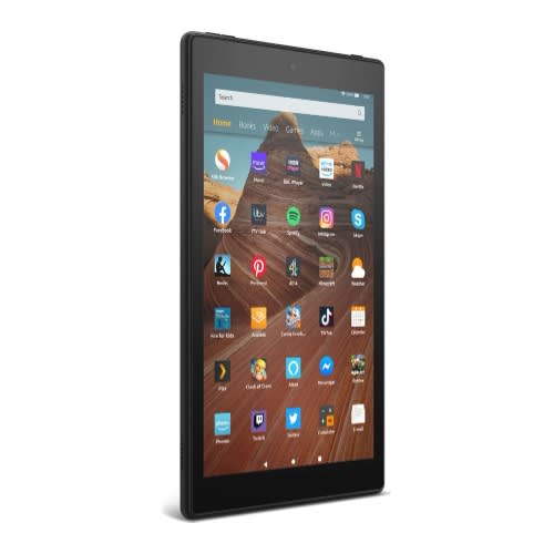 Amazon Fire Hd 10"  -32GB ROM - 2GB RAM Educational Kids Tablet + Purple Proof Case