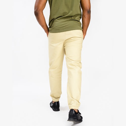Signature Unisex Chinos Joggers - Brown