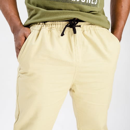 Signature Unisex Chinos Joggers - Brown