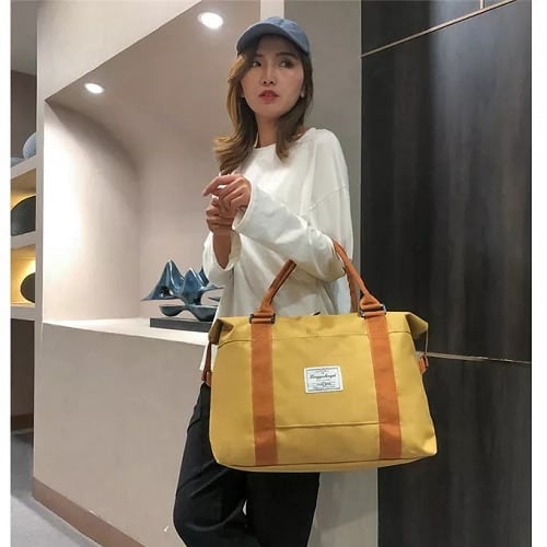 Men/women Duffle Bag - Brown