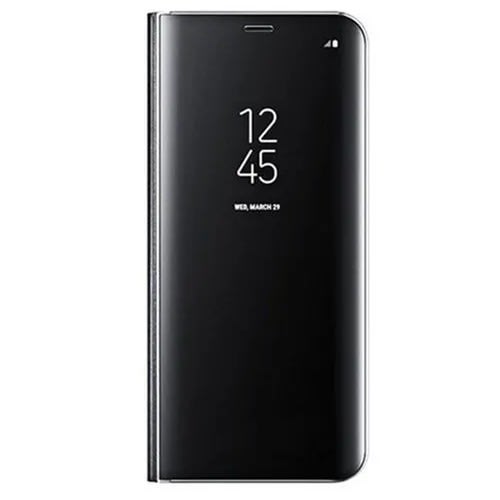 Sensor-Clear View Smart Flip Case For Samsung Galaxy S8+ Plus - Black