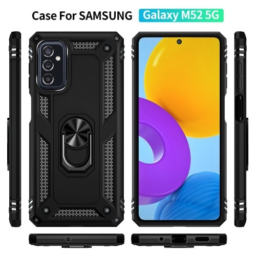 Rugged Back Case For Samsung Galaxy M52 5G