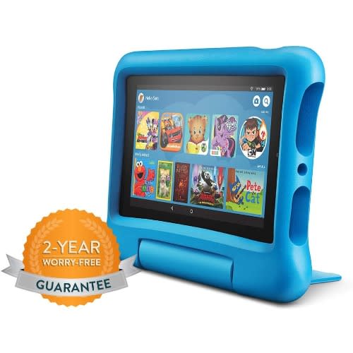 Amazon Fire 8 Kids Edition -2gb Ram -32gb Rom + Blue Protective Proof Case