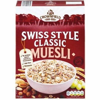 Swiss Style Classic Muesli 750g