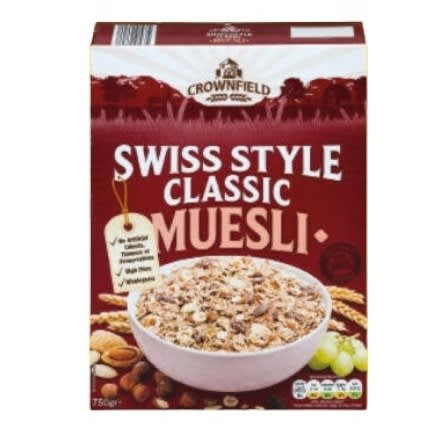 Swiss Style Classic Muesli 750g