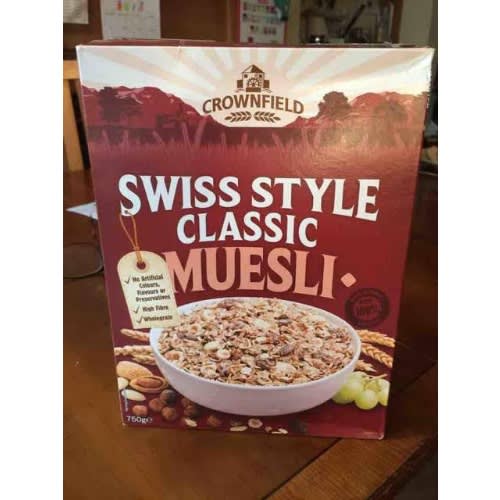 Swiss Style Classic Muesli 750g
