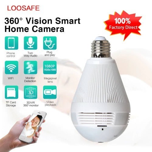 Wifi Surveillance Bulb