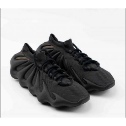 Men Rugged Sole Socks Sneakers - Black