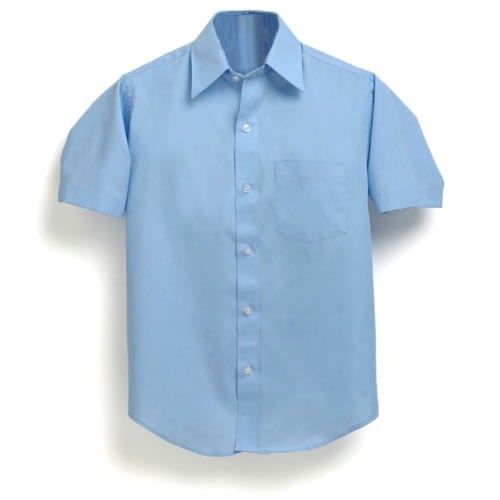 Short Sleeve School Uniform Shirt For Kids