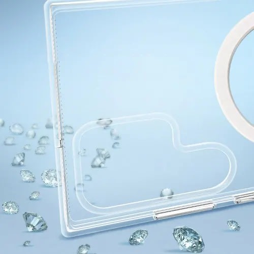 Magsafe Magnetic Transparent Pc Case For Samsung Galaxy S22 Ultra