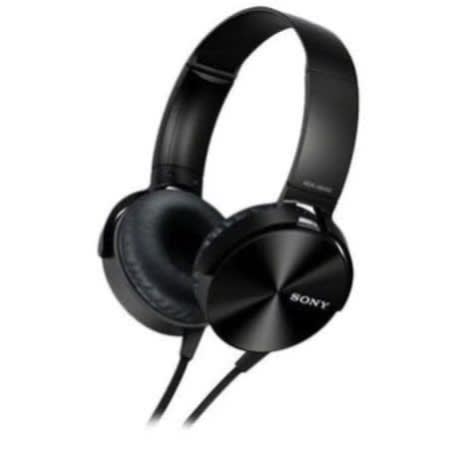 Non-bluetooth Enabled On-ear Extra Bass(xb) Headphones With Mic - Mdr-xb450ap