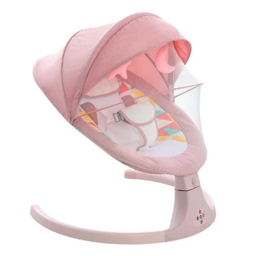 Electric Baby Rocking Chair - Pink -6V 1A
