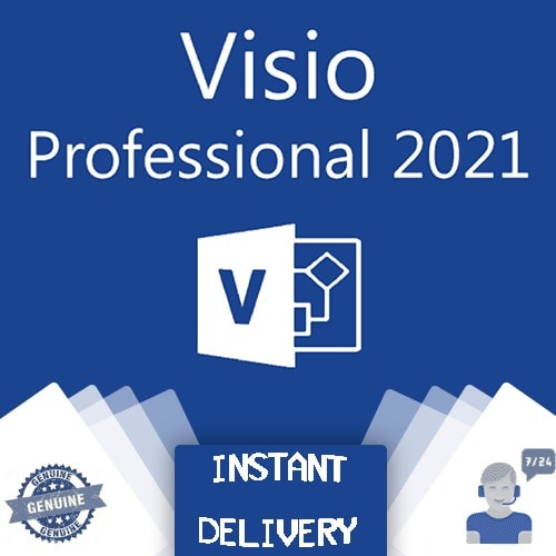 Visio 2021 Professional License-1 User